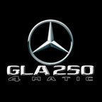 MERCEDES BENZ GLA 250 LOGO PROJECTOT LIGHTS  (quantity 1 = 1 set /2 door lights with 2 logo films)Nr.02M413