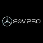 MERCEDES BENZ EQV 250  LOGO PROJECTOT LIGHTS  (quantity 1 = 1 set /2 door lights with 2 logo films)Nr.02M146