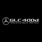 MERCEDES BENZ GLC 400d LOGO PROJECTOT LIGHTS  (quantity 1 = 1 set /2 door lights with 2 logo films)Nr.02M444
