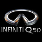 INFINITI Q 50 LOGO PROJECROTR LIGHTS (quantity 1 = 1 sets/2 door lights) Nr.47X0V5