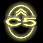 CITROËN C5 LOGO PROJECTOT LIGHTS    (quantity 1 = 2 Logo Films /2 door lights）Nr.2805So167