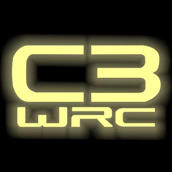 CITROËN C3 LOGO PROJECTOT LIGHTS    (quantity 1 = 2 Logo Films /2 door lights）Nr.2805SVC