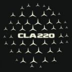 MERCEDES BENZ CLA 220 LOGO PROJECTOT LIGHTS  (quantity 1 = 1 set /2 door lights with 2 logo films)Nr.02M225