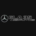 MERCEDES BENZ GLA35 AMG LOGO PROJECTOT LIGHTS  (quantity 1 = 1 set /2 door lights with 2 logo films)Nr.02M342