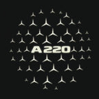 MERCEDES BENZ A220 LOGO PROJECTOT LIGHTS  (quantity 1 = 1 set /2 door lights with 2 logo films)Nr.02M025