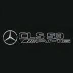 MERCEDES BENZ CLS53 AMG LOGO PROJECTOT LIGHTS  (quantity 1 = 1 set /2 door lights with 2 logo films)Nr.02M277