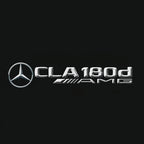 MERCEDES BENZ CLA 180d LOGO PROJECTOT LIGHTS  (quantity 1 = 1 set /2 door lights with 2 logo films)Nr.02M218