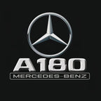 MERCEDES BENZ A180 LOGO PROJECTOT LIGHTS  (quantity 1 = 1 set /2 door lights with 2 logo films)Nr.02M033