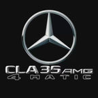 MERCEDES BENZ GLA35 AMG LOGO PROJECTOT LIGHTS  (quantity 1 = 1 set /2 door lights with 2 logo films)Nr.02M339