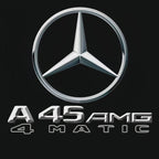 MERCEDES BENZ A45 AMG LOGO PROJECTOT LIGHTS  (quantity 1 = 1 set /2 door lights with 2 logo films)Nr.02M259