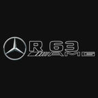 MERCEDES BENZ R63 AMG LOGO PROJECTOT LIGHTS  (quantity 1 = 1 set /2 door lights with 2 logo films)Nr.02M394