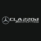 MERCEDES BENZ CLA 220d LOGO PROJECTOT LIGHTS  (quantity 1 = 1 set /2 door lights with 2 logo films)Nr.02M224