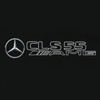 MERCEDES BENZ CLS55 AMG LOGO PROJECTOT LIGHTS  (quantity 1 = 1 set /2 door lights with 2 logo films)Nr.02M286