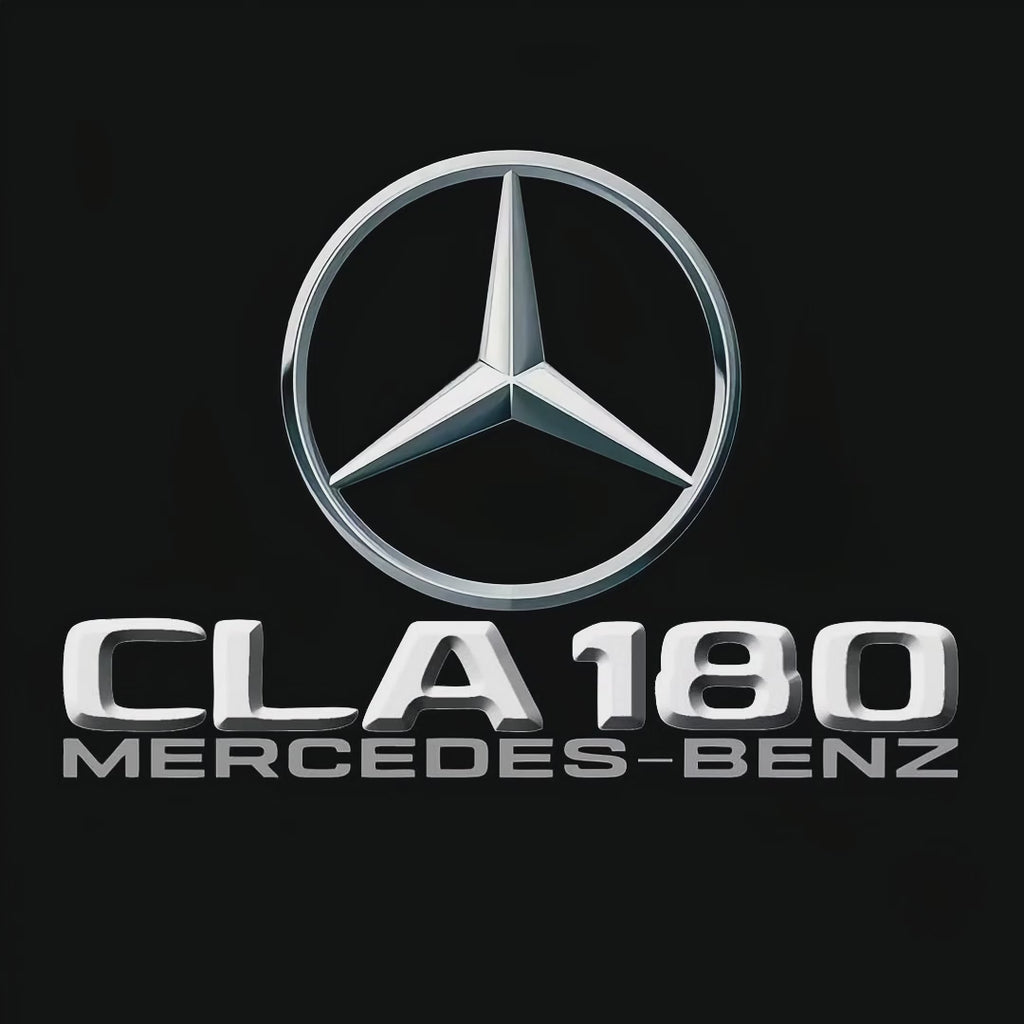 MERCEDES BENZ CLA 180 LOGO PROJECTOT LIGHTS  (quantity 1 = 1 set /2 door lights with 2 logo films)Nr.02M219