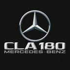 MERCEDES BENZ CLA 180 LOGO PROJECTOT LIGHTS  (quantity 1 = 1 set /2 door lights with 2 logo films)Nr.02M219