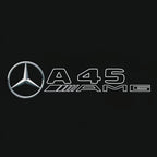 MERCEDES BENZ A45 AMG LOGO PROJECTOT LIGHTS  (quantity 1 = 1 set /2 door lights with 2 logo films)Nr.02M260
