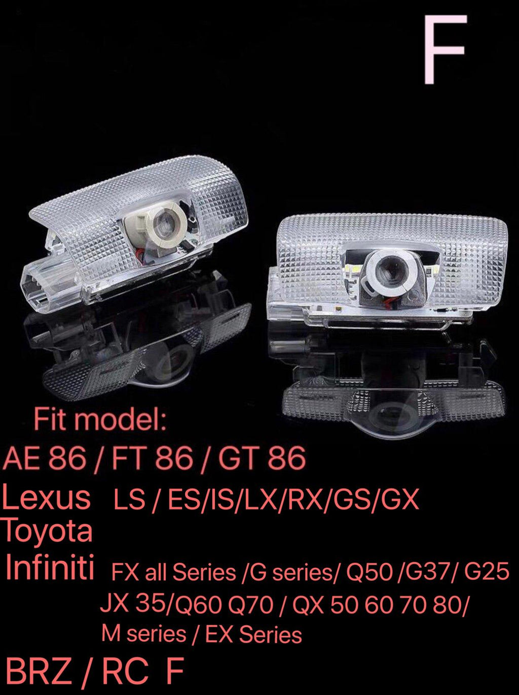 STI    LOGO PROJECROTR LIGHTS Nr.03 (quantity 1 = 1 sets/2 door lights)