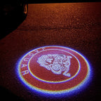 JAGUAR Red Color LOGO PROJECROTR LIGHTS Nr.17 (quantity 1 = 1 sets/2 door lights)