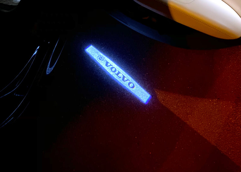 Volvo Original LOGO PROJECROTR LIGHTS Nr.52 (quantità 1 = 2 pellicole logo / 2 luci porta) 