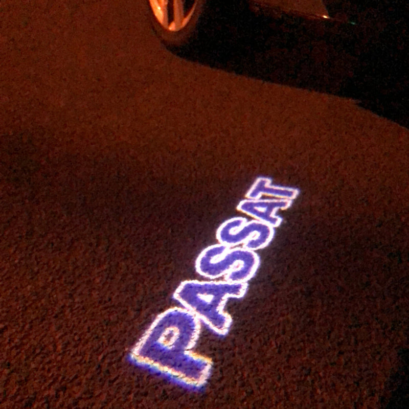 Volkswagen Türleuchten PASSAT Logo Nr. 96 (Menge 1 = 2 Logofolien /2 Türlichter） 