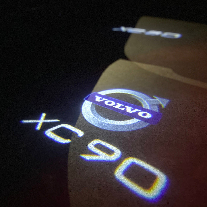 Volvo XC 90 LOGO PROJECROTR LIGHTS Nr.11 (Menge 1 = 2 Logofolie / 2 Türleuchten) 