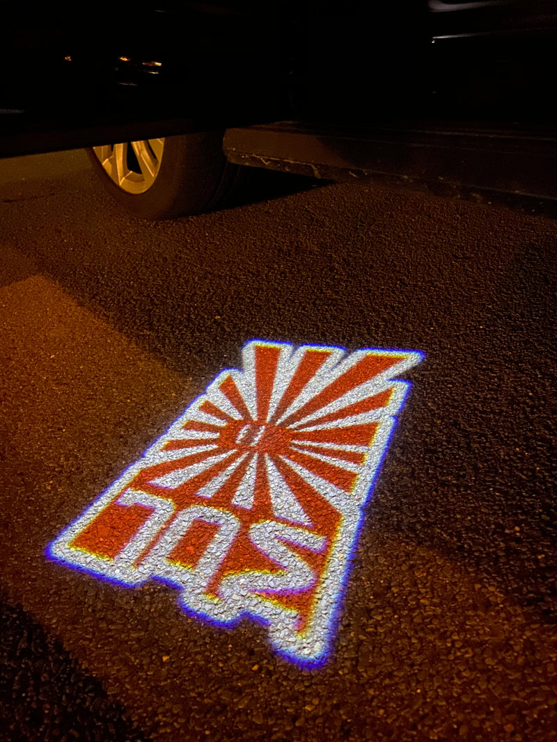 JDM LOGO PROJECTOT LIGHTS Nr.18 (Menge 1 = 1 Satz/2 Türlichter) 