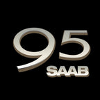 SAAB 95 LOGO PROJECROTR LIGHTS Nr.2505  (quantity 1 = 1 sets/2 door lights)