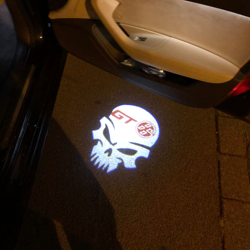 GT 86 LOGO PROJECTOT LIGHTS Nr.15 (Menge 1 = 2 Logofolien /2 Türleuchten）