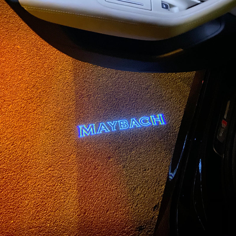 MAYBACH LOGO PROJECTOT LIGHTS Nr.1322 (Menge 1 = 2 Logofolien /2 Türleuchten）