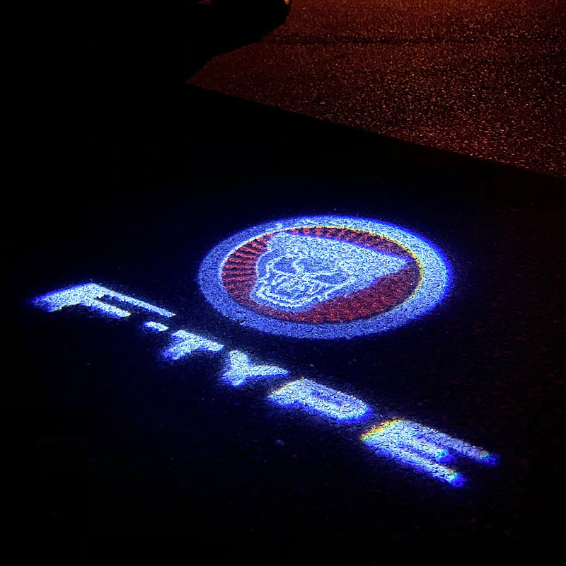 JAGUAR F-TYPE LOGO PROJECROTR LIGHTS Nr.131 (Menge 1 = 1 Satz/2 Türleuchten)