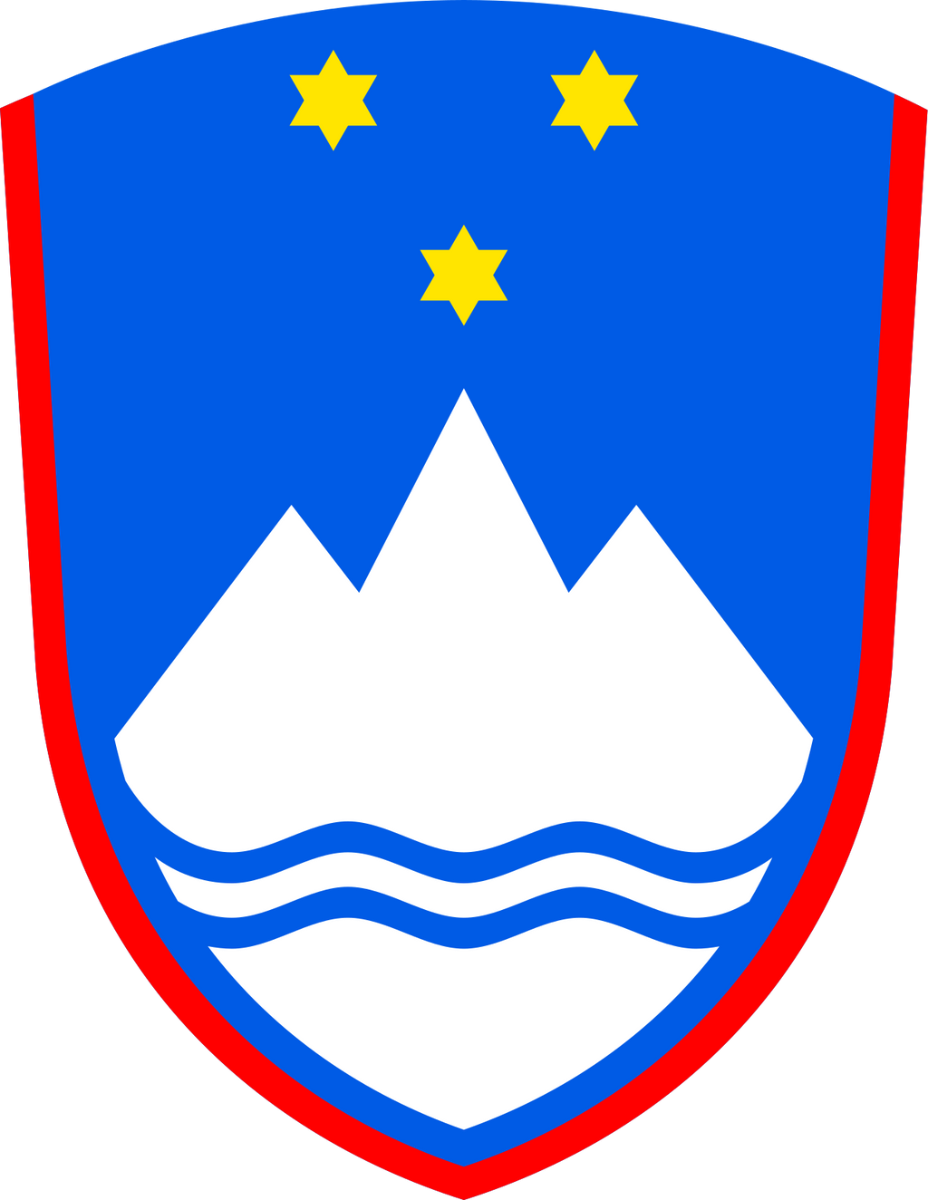 Republika Slovenija  National Flag  logo door lights (quantity 1 = 1 sets / 2 logo film /  Can replace of lights  other logos )