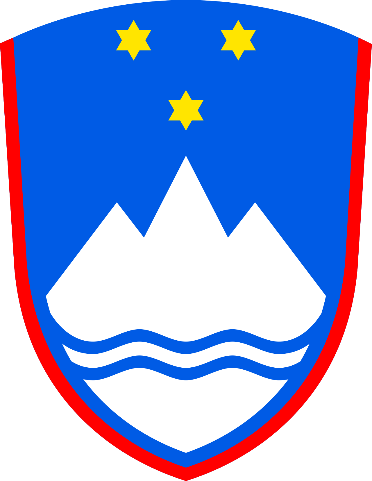 Republika Slovenija  National Flag  logo door lights (quantity 1 = 1 sets / 2 logo film /  Can replace of lights  other logos )