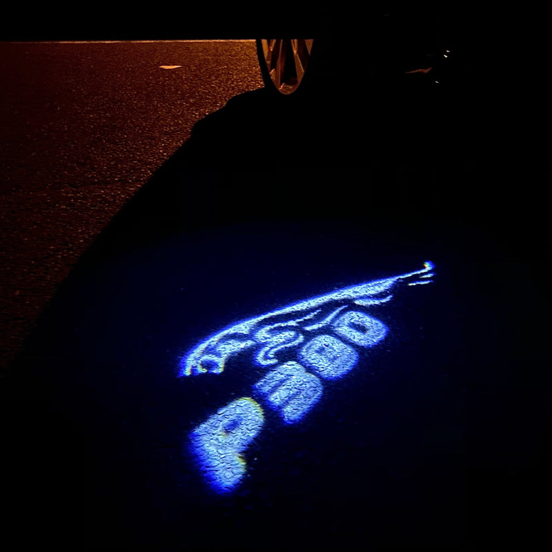 JAGUAR P 300 LOGO PROJECROTR LIGHTS Nr.85 (Menge 1 = 1 Satz/2 Türleuchten)