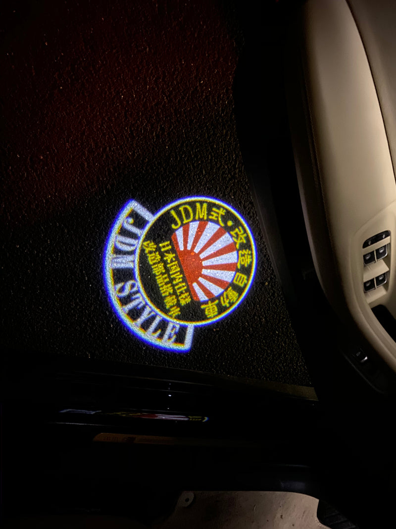 JDM LOGO PROJECTOT LIGHTS Nr.03 (Menge 1 = 1 Satz/2 Türlichter) 