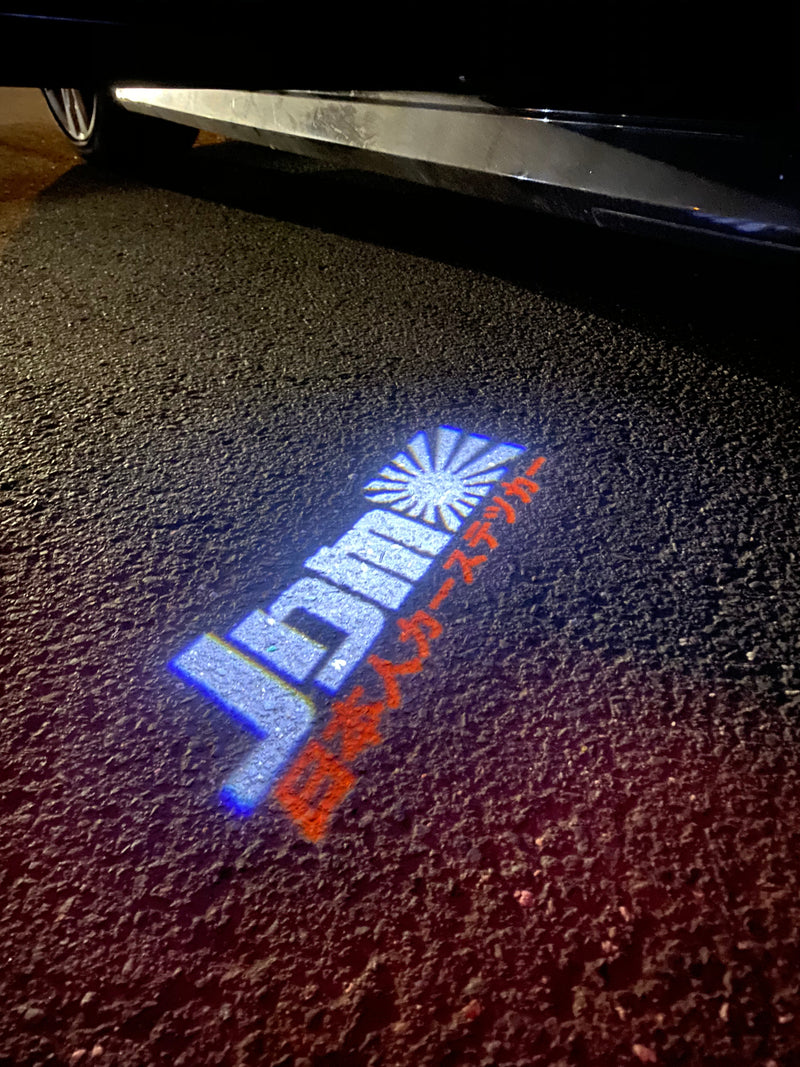 JDM LOGO PROJECTOT LIGHTS Nr.08 (Menge 1 = 1 Satz/2 Türlichter) 