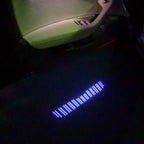 SKODA ORIGINAL LOGO PROJECTOT LIGHTS Nr.44 (quantity  1 =  2 Logo Film /  2 door lights)