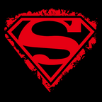 Super Man Logo Nr.216  (quantity 1 = 2 Logo Films /2 door lights）DC Heroes Logo