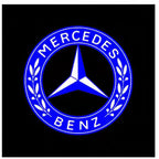 MERCEDES BENZ Original LOGO PROJECTOT LIGHTS Nr.10 (quantity 1 = 1 sets/2 door lights)