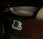 MERCEDES BENZ BRABUS LOGO PROJECTOT LIGHTS Nr.38 (quantity 1 = 1 sets/2 door lights)