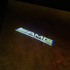 MERCEDES BENZ AMG LOGO PROJECTOT LIGHTS Nr.13 (Menge 1 = 1 Satz/2 Türleuchten)