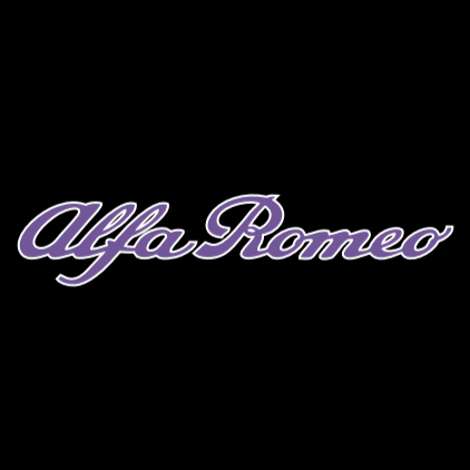 Alfa Romeo PURPLE COLOR LOGO PROJECTOT LIGHTS Nr.09  (quantity  1 =  2 Logo Film /  2 door lights)