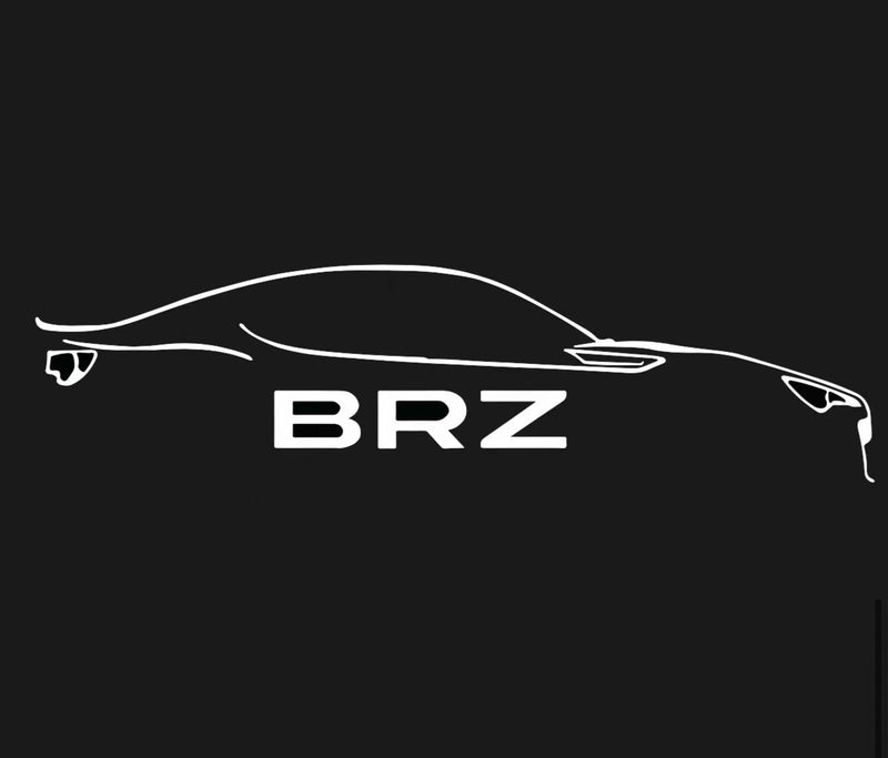 BRZ LOGO PROJECROTR LIGHTS Nr.03 (quantità 1 = 1 set/2 luci porta) 