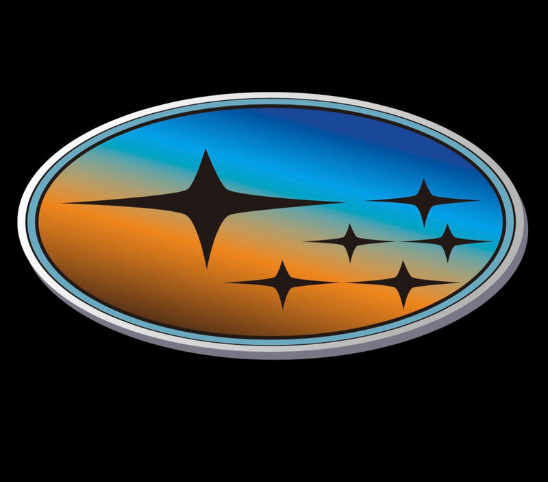 SUBARU LOGO PROJECROTR LIGHTS Nr.03 (Menge 1 = 1 Satz/2 Türleuchten) 