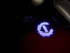 MINI ORIGINAL LOGO PROJECROTR LIGHTS Nr.92 (quantity  1 =  2 Logo Film /  2 door lights)