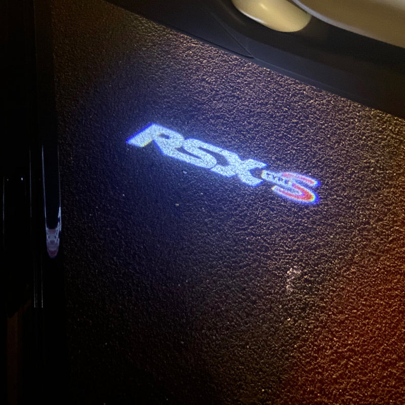 JAGUAR RSX S-Type LOGO PROJECROTR LIGHTS Nr.80 (quantità 1 = 1 set/2 luci porta)