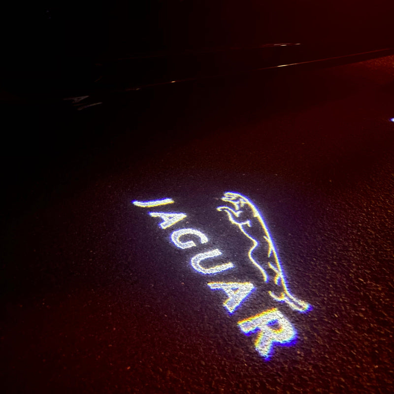 JAGUAR Original LOGO PROJECROTR LIGHTS Nr.05 (quantità 1 = 1 set/2 luci porta)