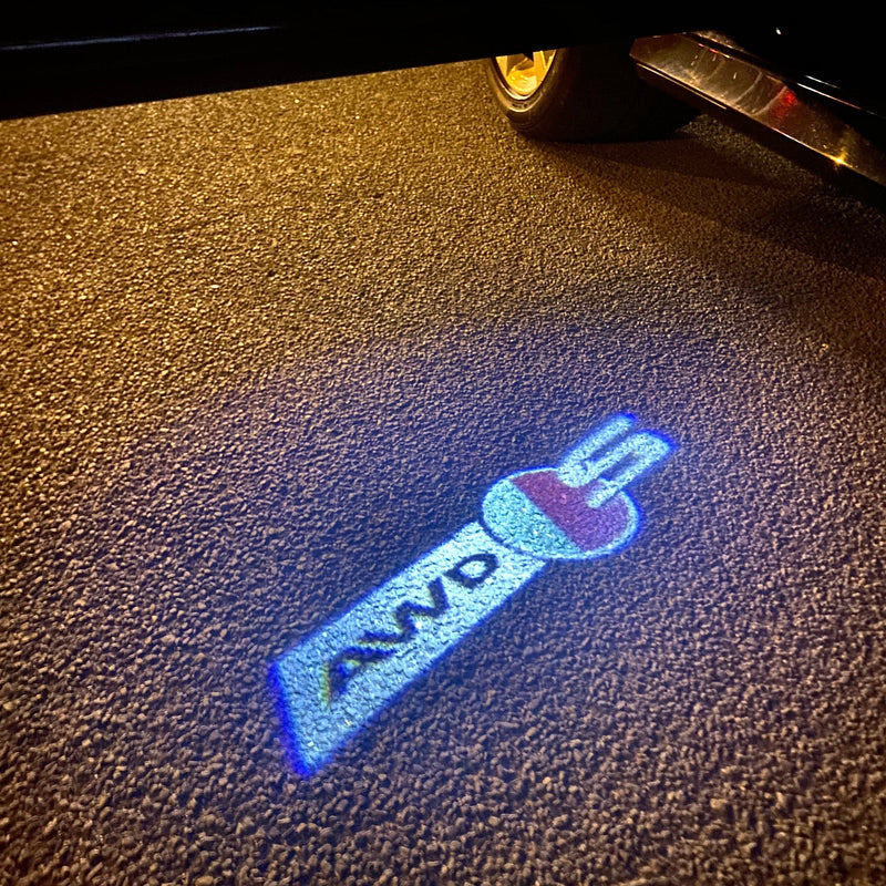 JAGUAR AWD S LOGO PROJECROTR LIGHTS Nr.71 (quantità 1 = 1 set/2 luci porta)