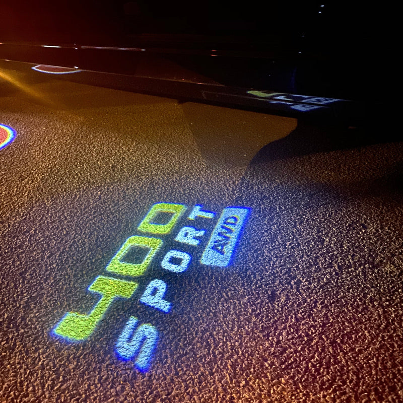 JAGUAR 400 SPORT  LOGO PROJECROTR LIGHTS Nr.52  (quantity 1 = 1 sets/2 door lights）