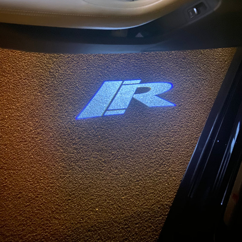 JAGUAR R LOGO PROJECROTR LIGHTS Nr.62 (quantità 1 = 1 set/2 luci porta)