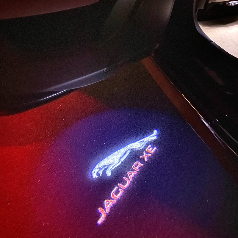 JAGUAR XE LOGO PROJECROTR LIGHTS Nr.21 (Menge 1 = 1 Satz/2 Türleuchten)